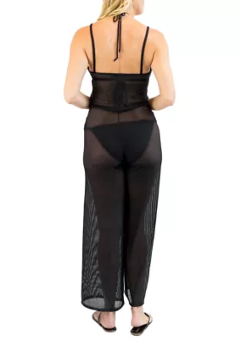 GF19086 SPAGHETTI STRAP JUMPSUIT