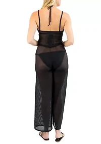 GF19086 SPAGHETTI STRAP JUMPSUIT