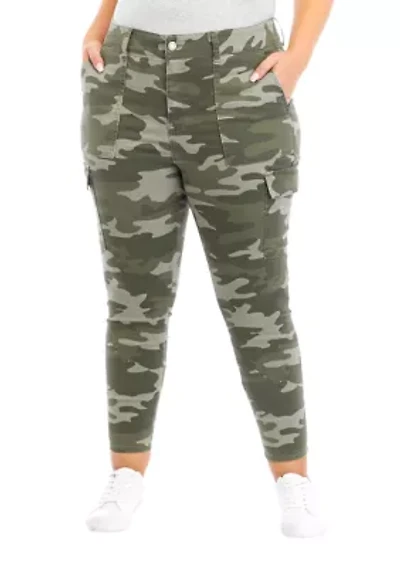 Plus Skinny Utility Pants