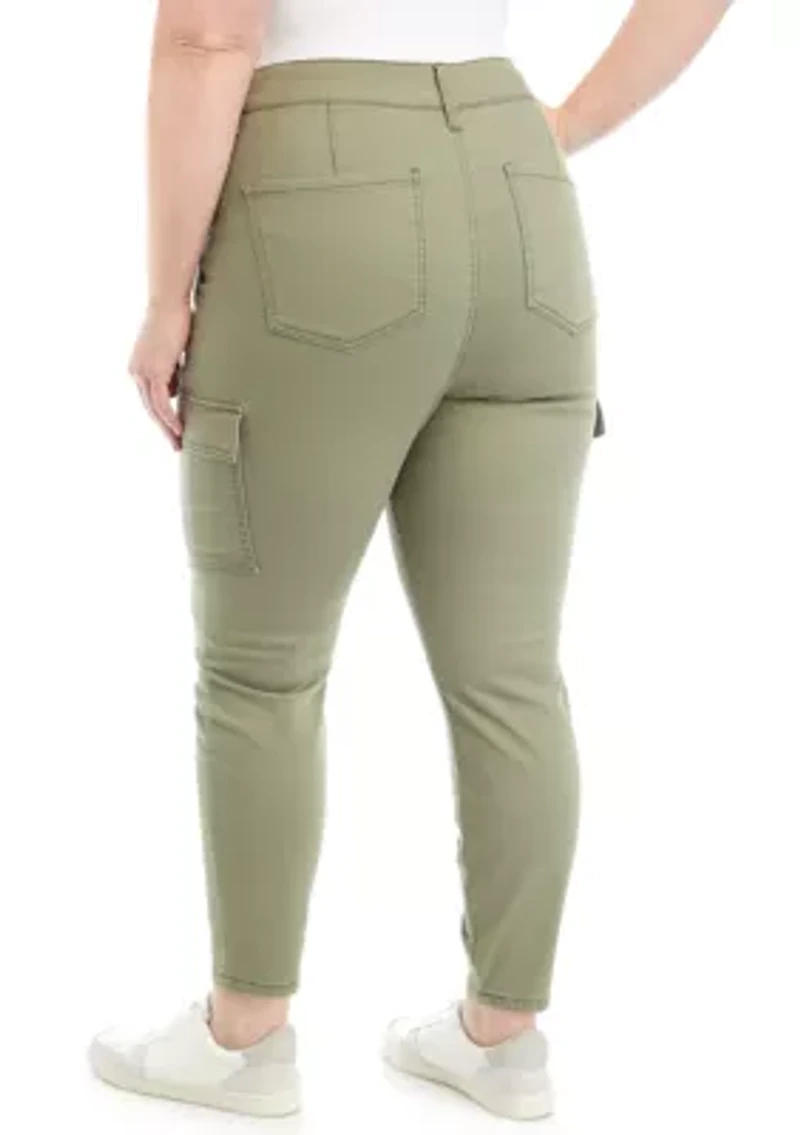 Plus Utility Skinny Cargo Pants