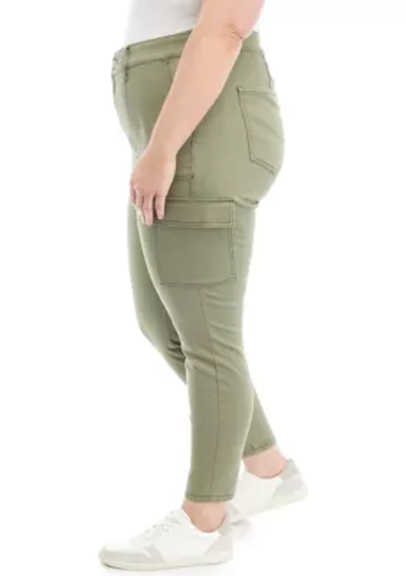 Plus Utility Skinny Cargo Pants