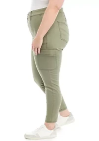 Plus Utility Skinny Cargo Pants