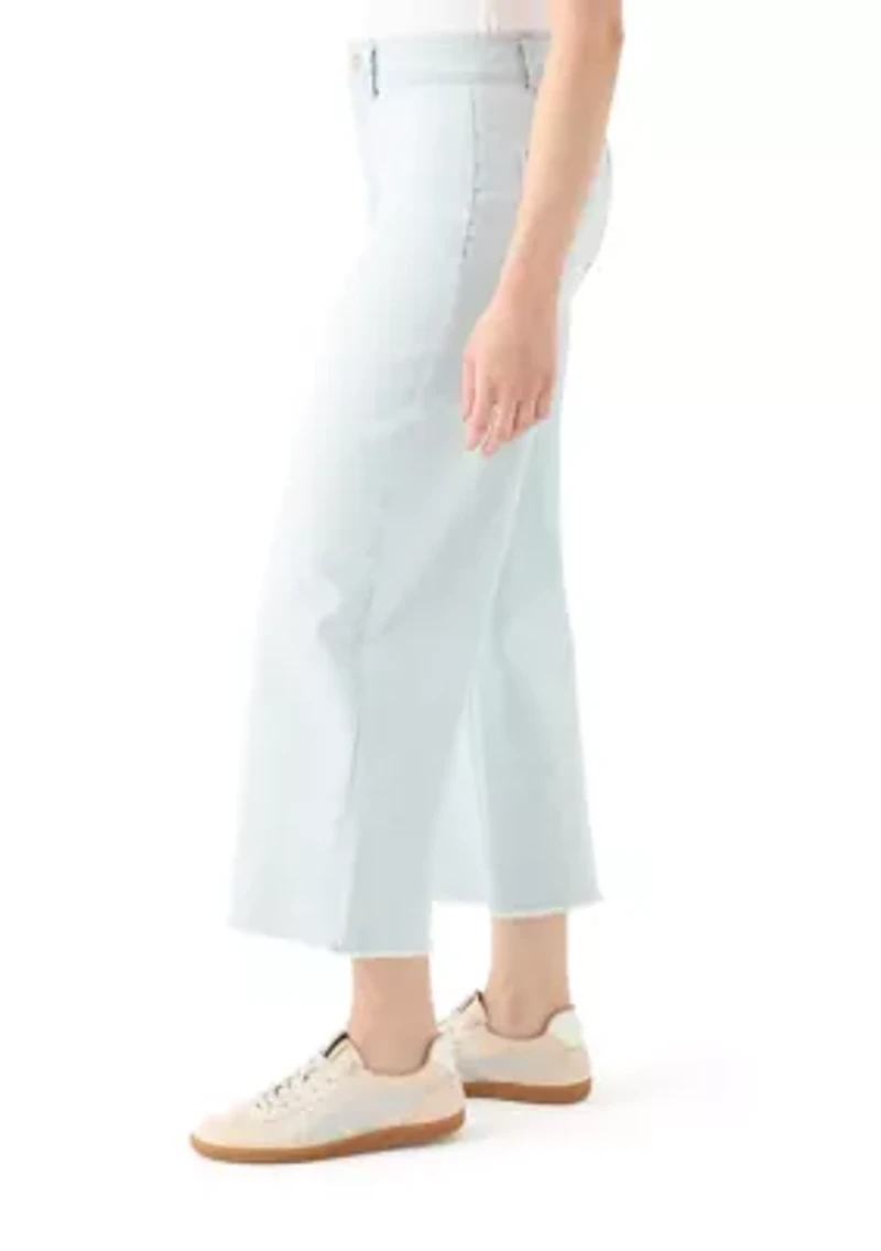 Women's High Rise Cropped Ankle Jeans