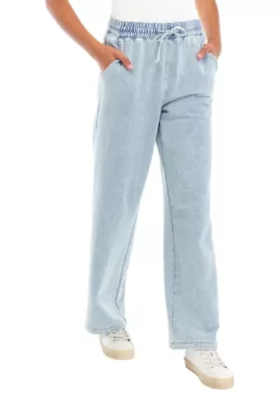 Women's Ultra Cozy Denim Pull On Jeans