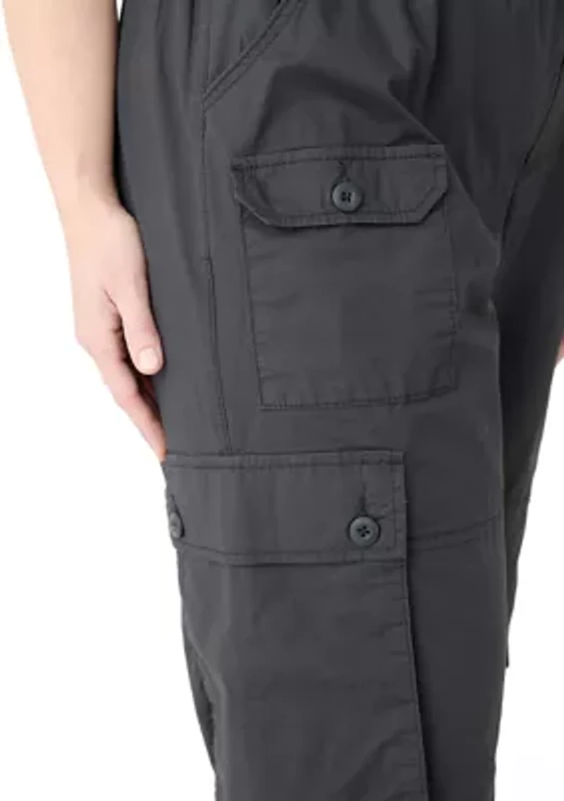 Plus Cargo Parachute Pants