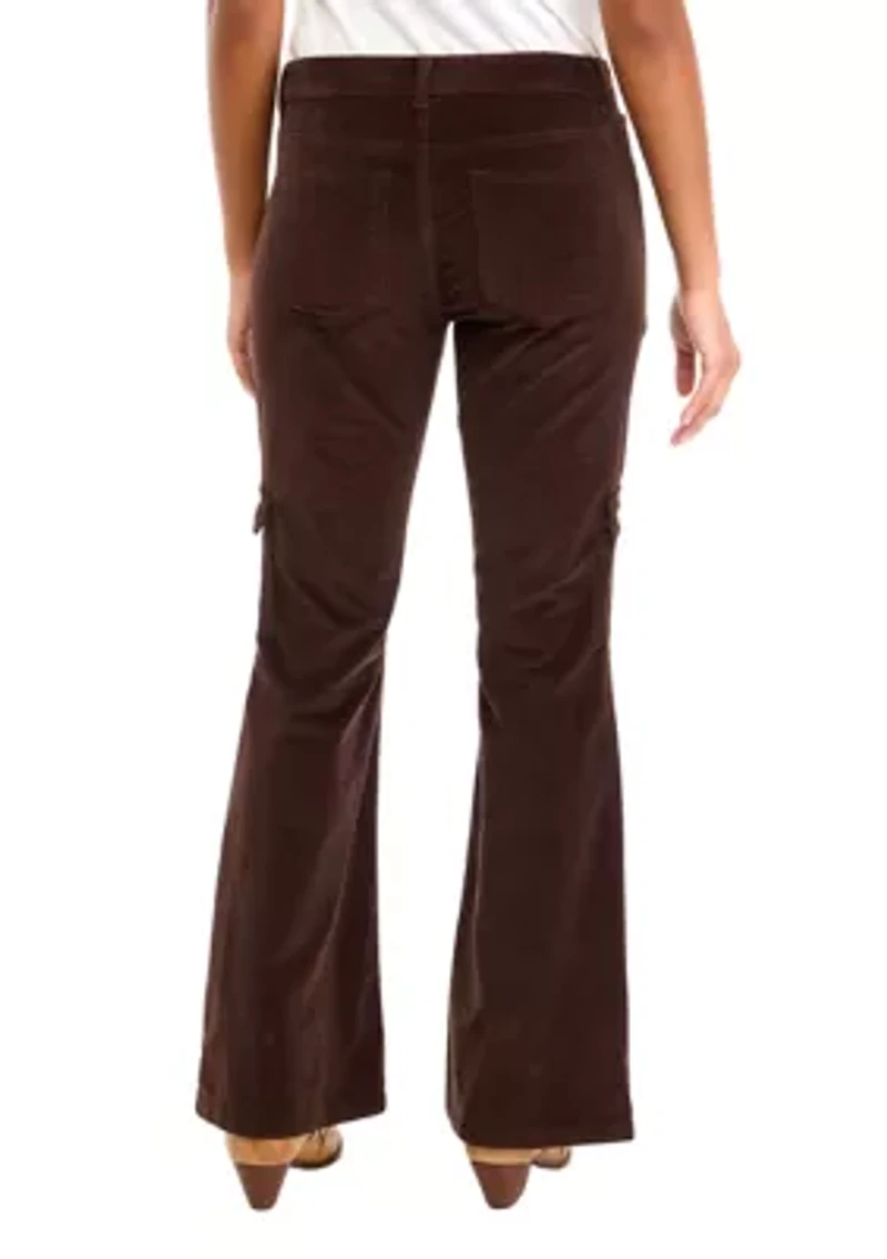 Women's Corduroy Moto Bootcut Pants