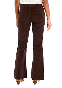Women's Corduroy Moto Bootcut Pants