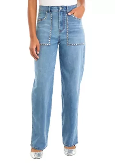 Women's Studded Jeans