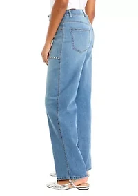 Women's Studded Jeans