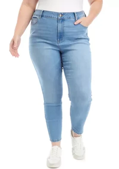 Plus High Rise Skinny Jeans