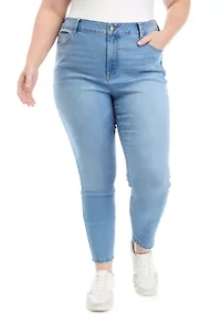 Plus High Rise Skinny Jeans