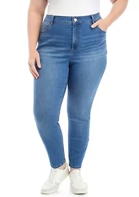 Plus High Rise Skinny Jeans