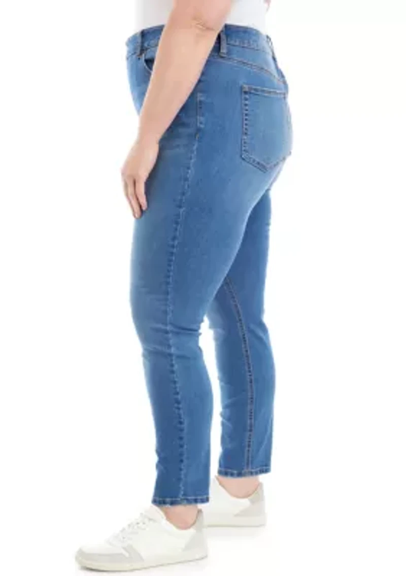 Plus High Rise Skinny Jeans