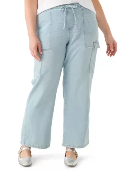 Plus Pull On Cargo Pants