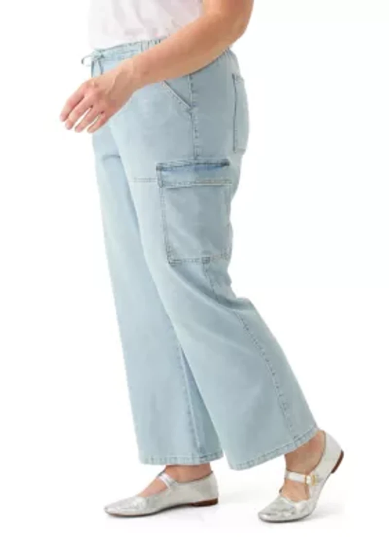 Plus Pull On Cargo Pants