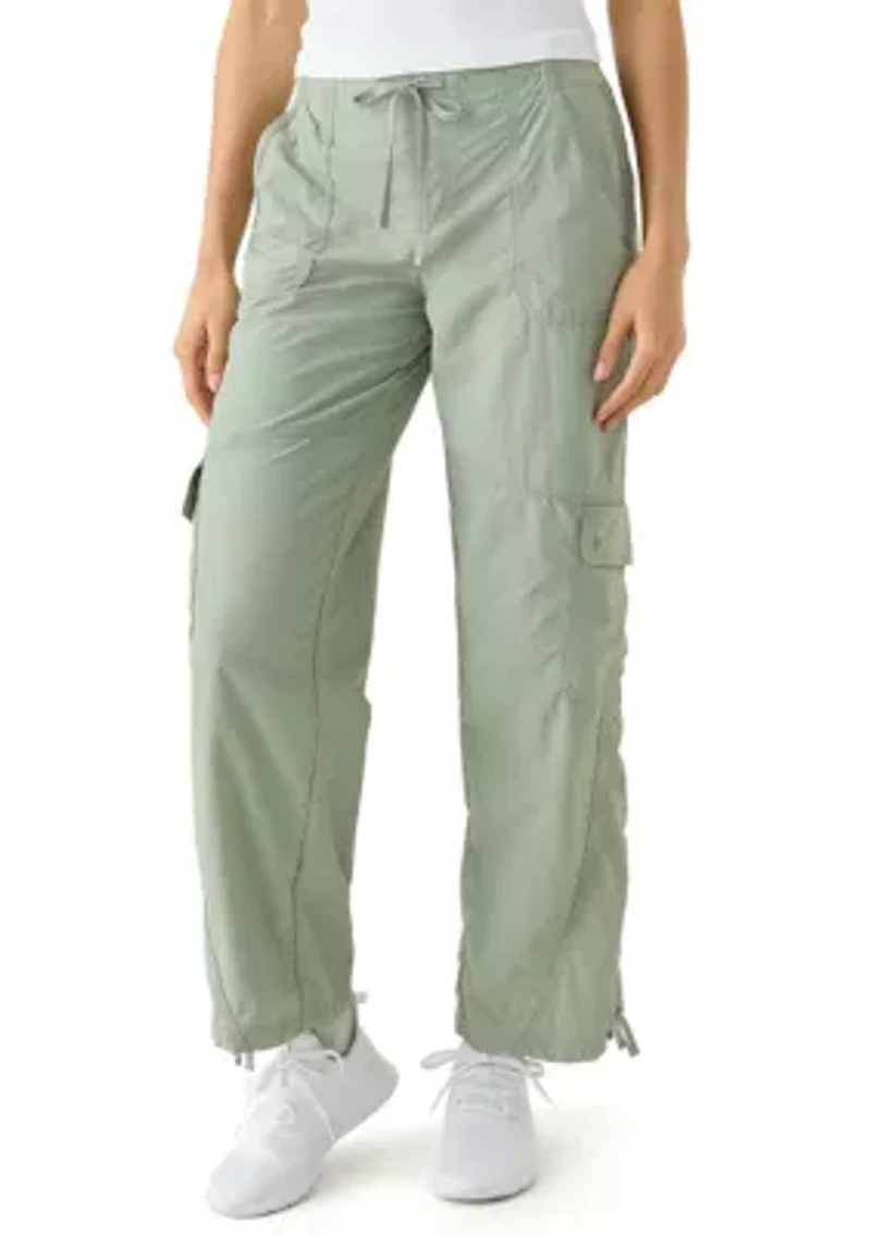 Women's Rib Waist Cargo Pants