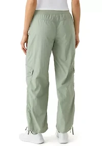 Women's Rib Waist Cargo Pants