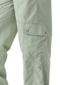 Women's Rib Waist Cargo Pants