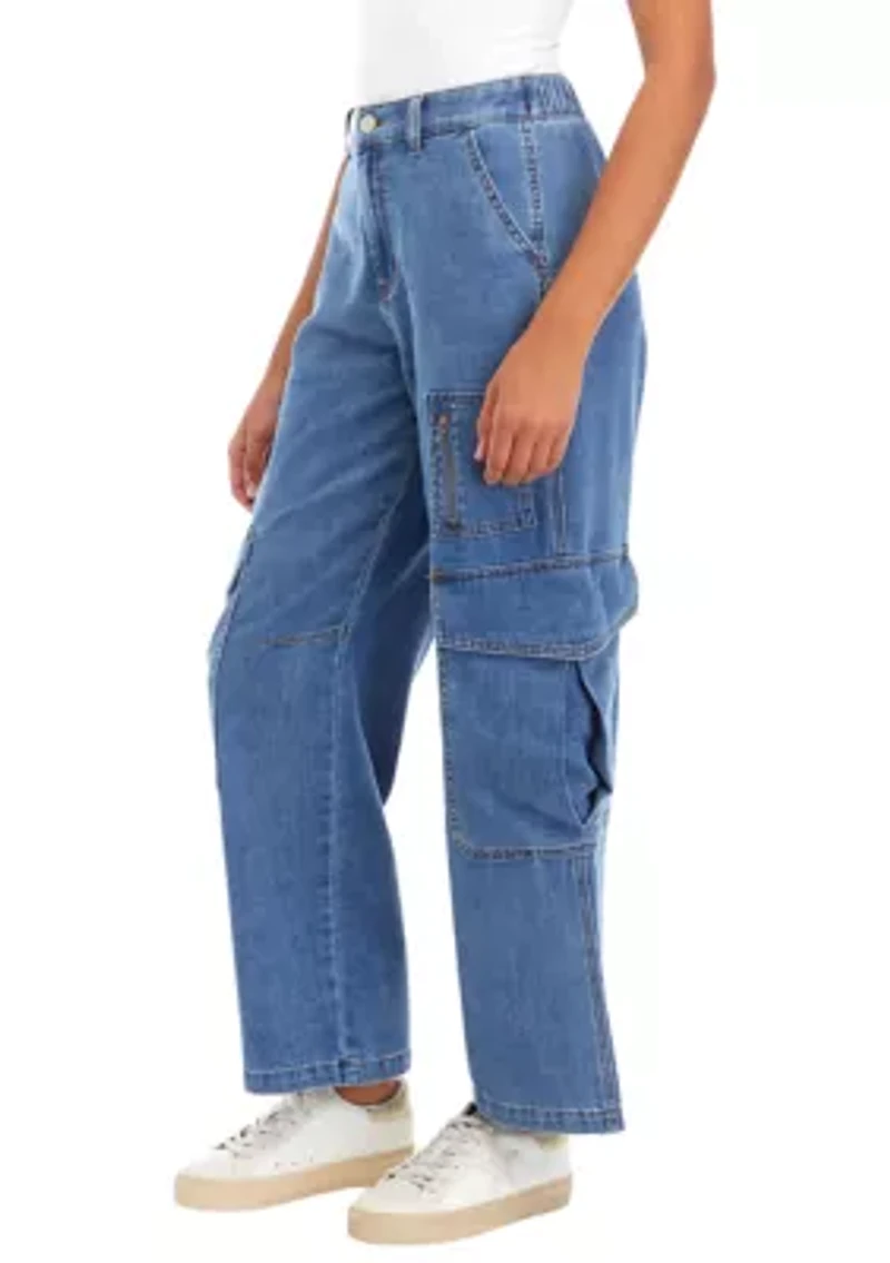 Juniors' Relaxed Cargo Pants