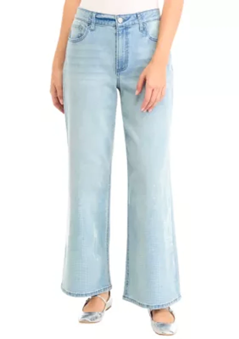 Women's Sequin Jeans