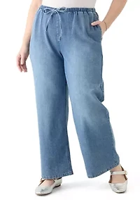 Plus Cozy Pull On Pants