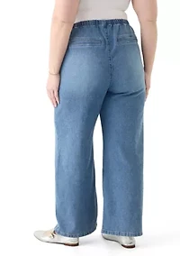 Plus Cozy Pull On Pants