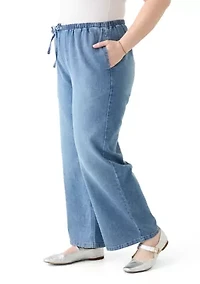 Plus Cozy Pull On Pants