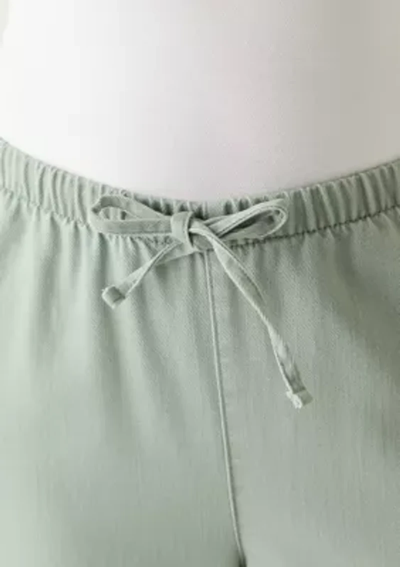 Plus Cozy Wide Leg Pants