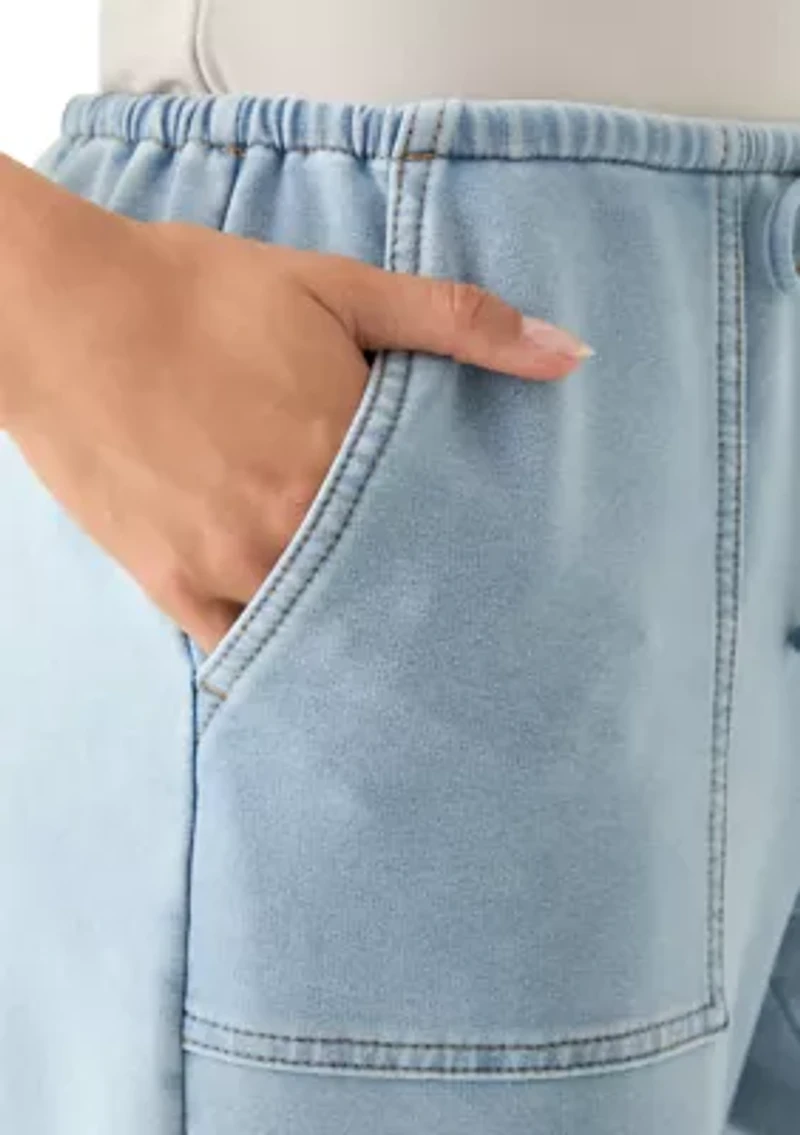 Women's Mini Waist Porkchop Pocket Pants