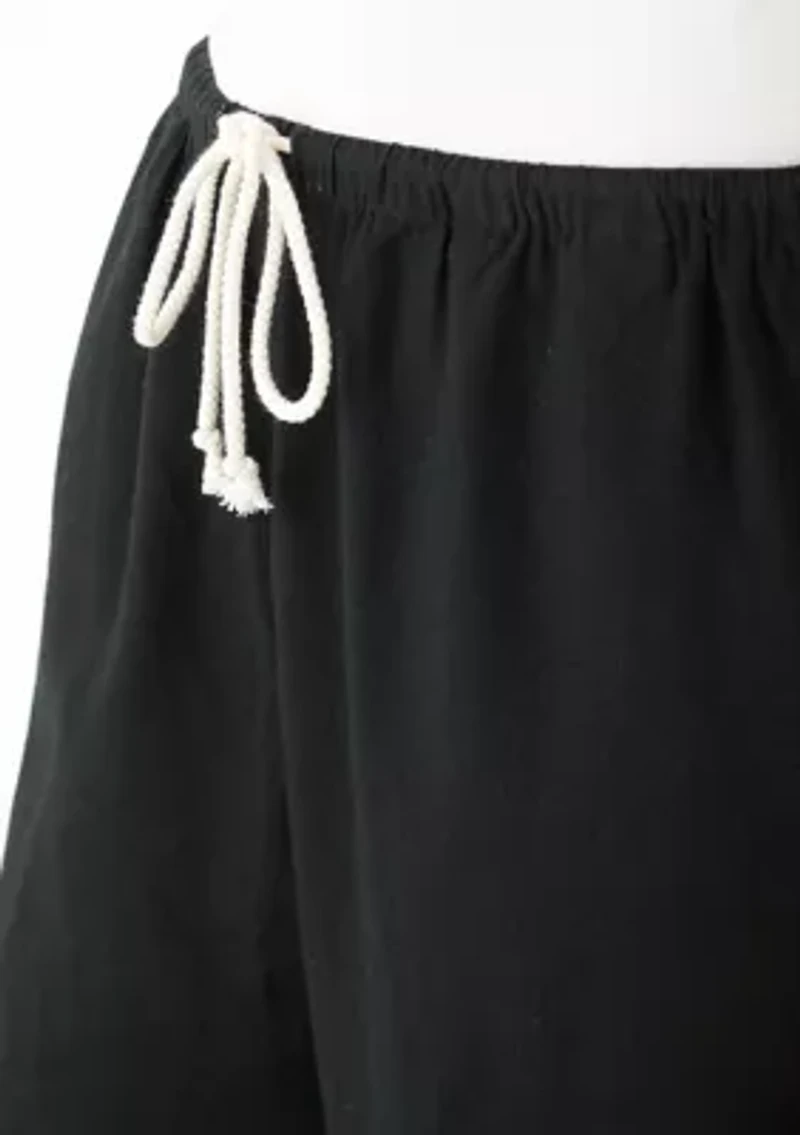 Women's Linen Drawstring Pants