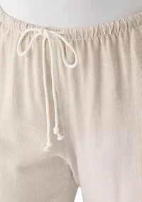 Plus Linen Pants