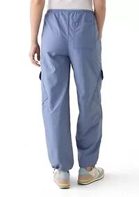 Women's Angled Cargo Parachute Pants