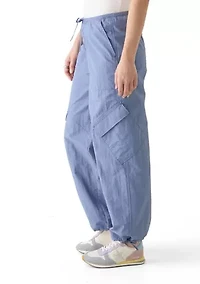 Women's Angled Cargo Parachute Pants