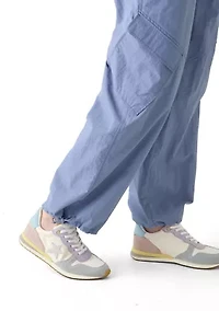 Women's Angled Cargo Parachute Pants