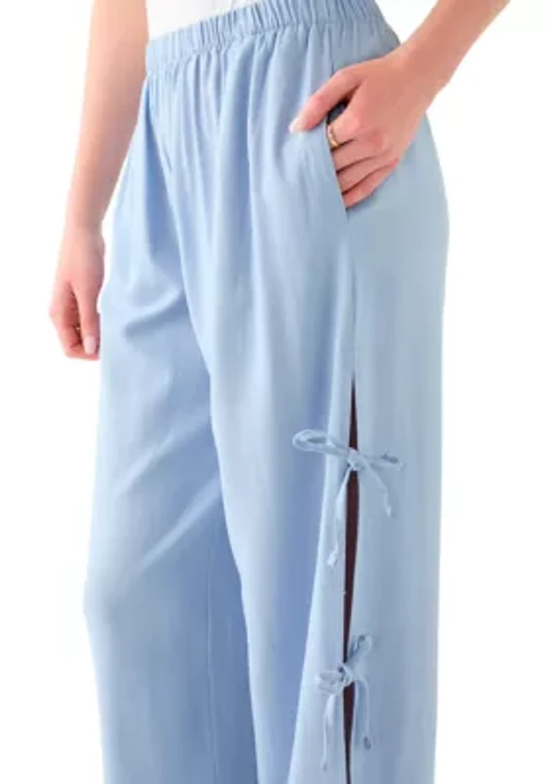 Women's Bow Ties Pull On Pants
