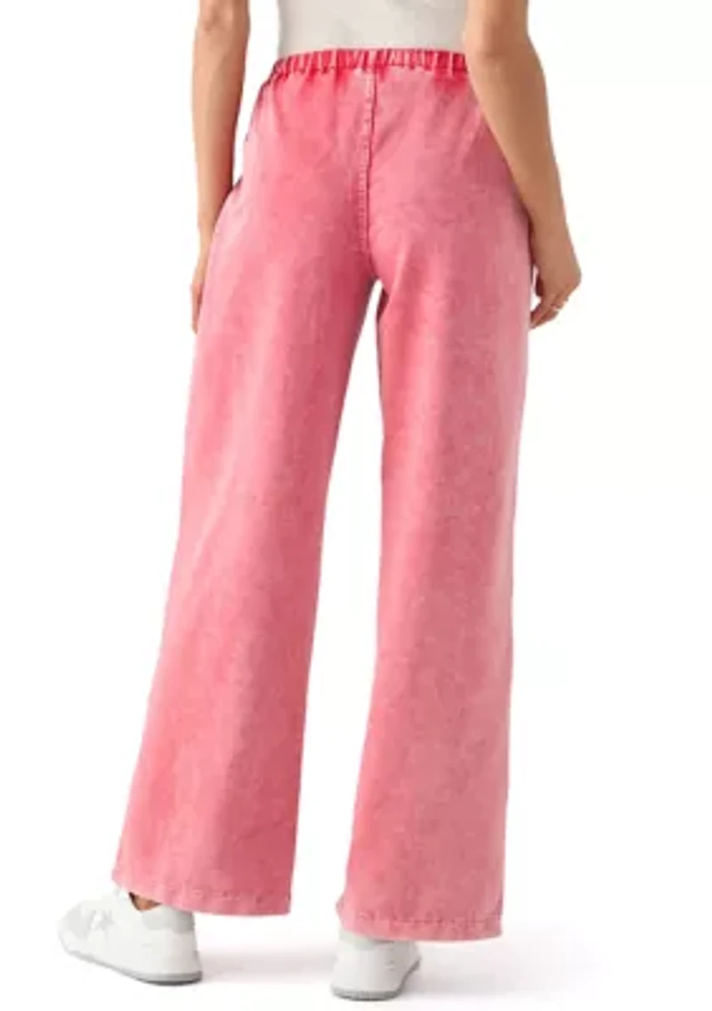 Women's Mini Waist Pull On Pants