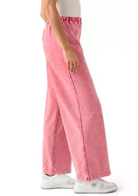 Women's Mini Waist Pull On Pants