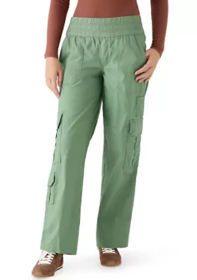 Women's Poplin Utility Pants