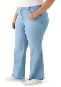 Plus Cozy Pull On Jeans