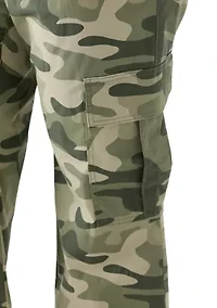 Plus Poplin Utility Pants