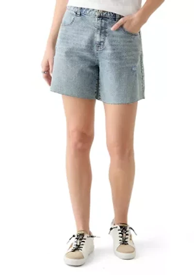 Women's Clean Hem Cut Off Denim Shorts