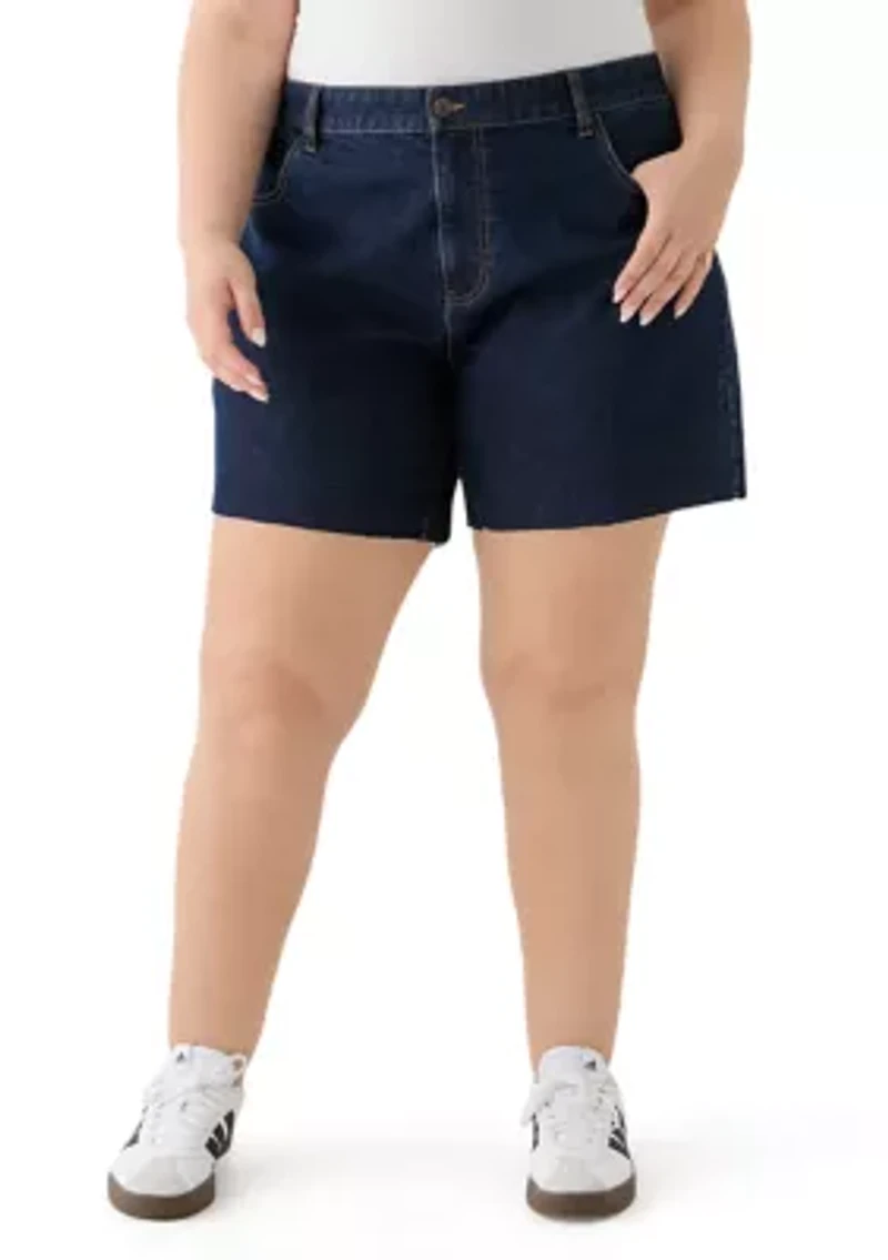 Plus Clean Hem Cutoff Jorts