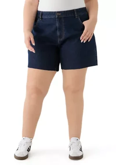 Plus Clean Hem Cutoff Jorts