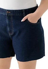 Plus Clean Hem Cutoff Jorts