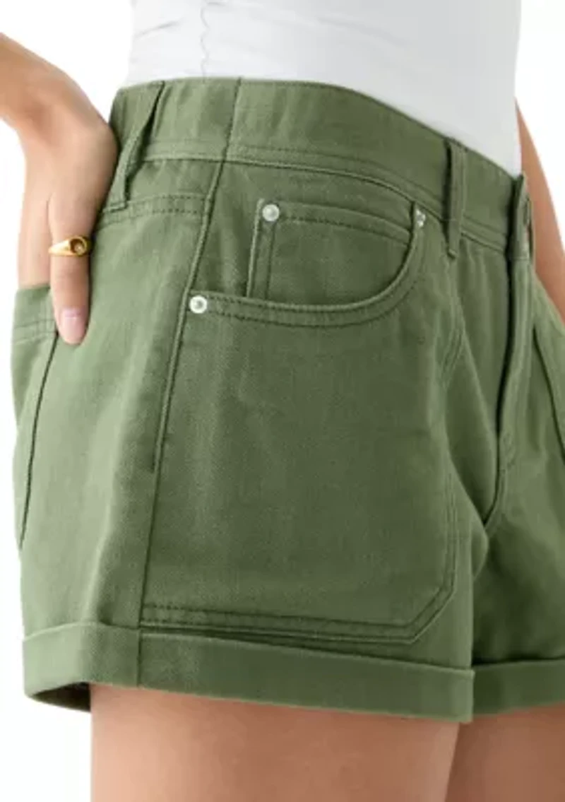 Women's Porkchop Shorts with Rolled Cuffs