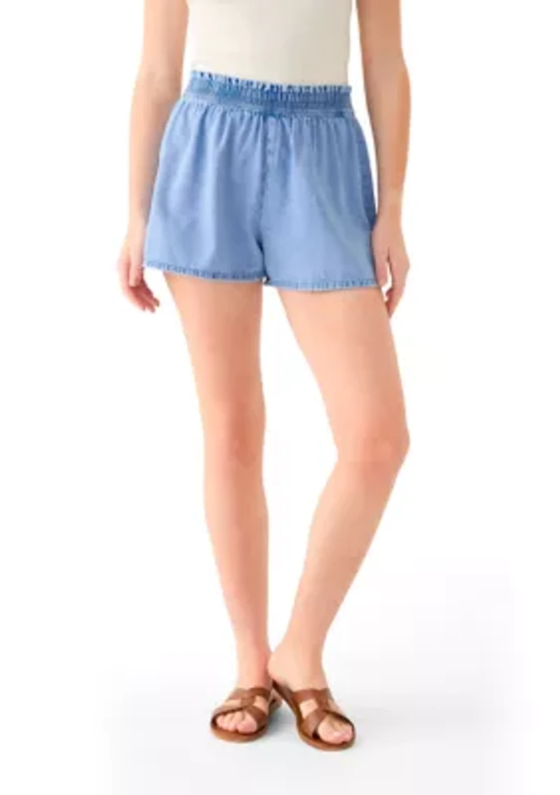 Women's Paper Bag Shorts