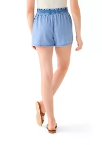 Women's Paper Bag Shorts