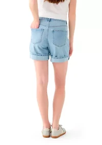 Women's Cuffed Denim Shorts