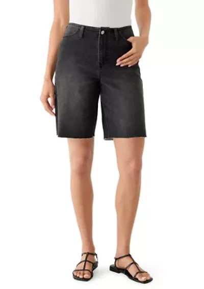 Women's Raw Hem Jorts