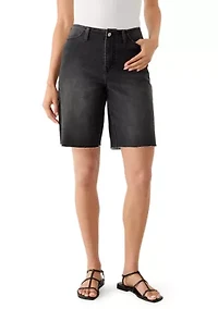 Women's Raw Hem Jorts